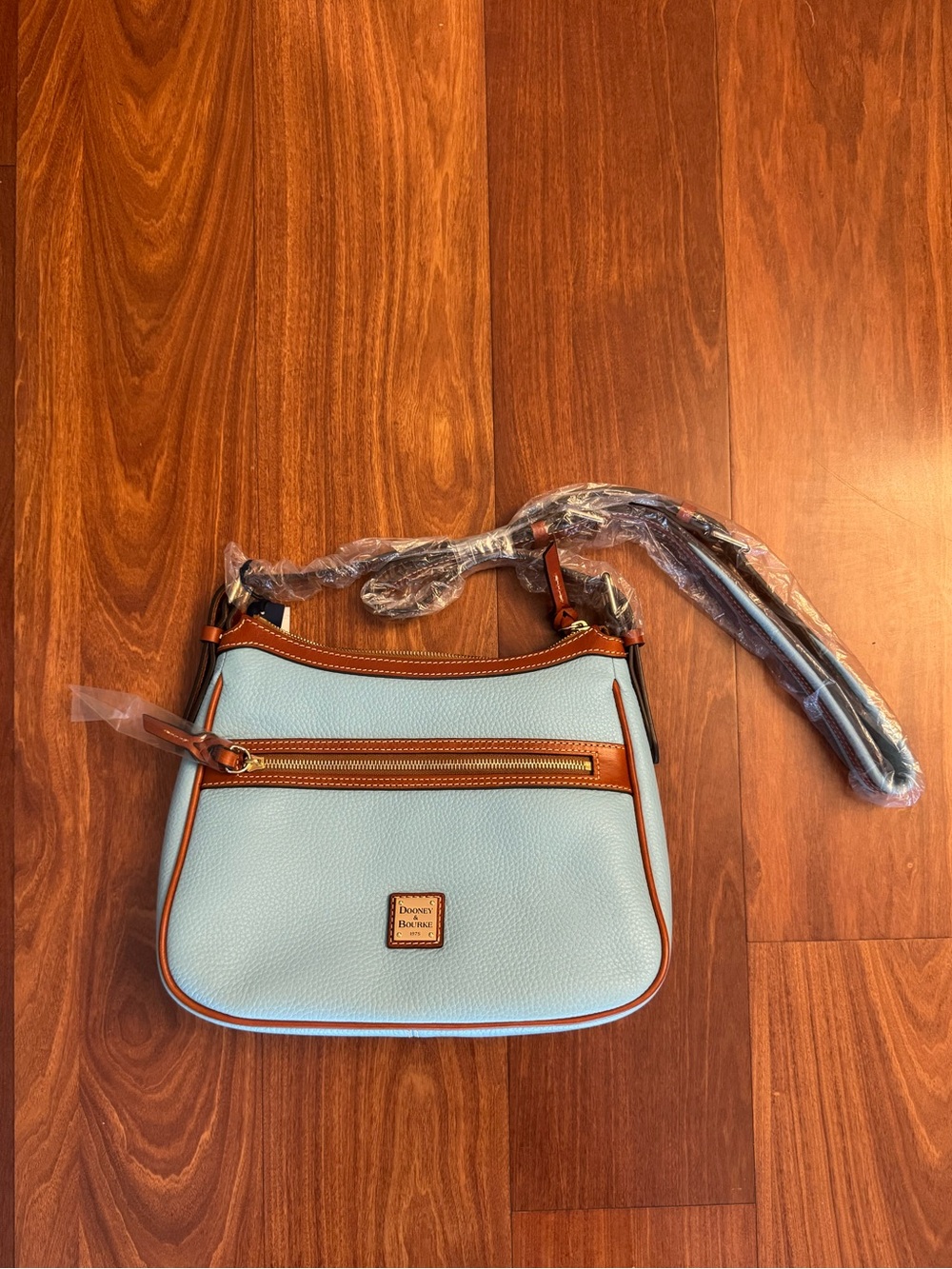Dooney & Bourke Piper Caribbean Blue Crossbody Bag